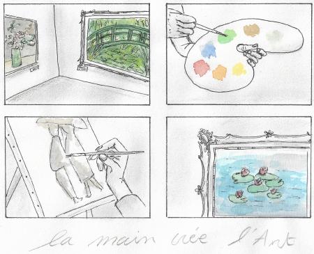 Oph��lie PEYRARD, La main cr��e l'art