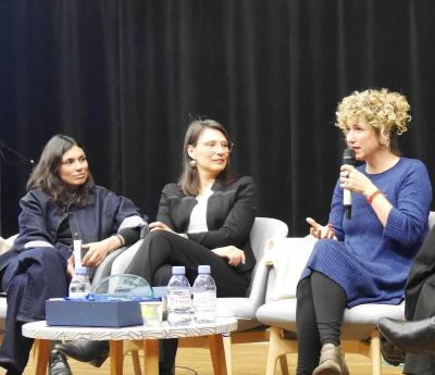 Marine duval, Simele Soares Rodrigues et Rita Carelli